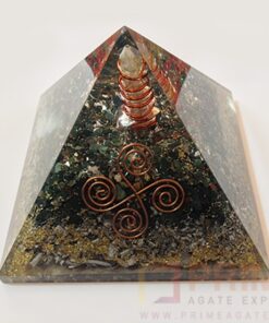 MalachiteOrgoneVastuAluminiumCopperLayerPyramid-WithCrystalPoint