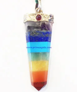 7ChakraBondedFlatChakra-Pendant