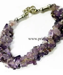 AmethystChipsFuseWire-Bracelet