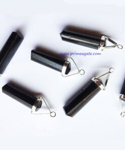 BlackTourmalineCapPencil-Pendant