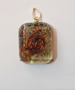 ChakrastonesOrgoneSquare-pendant