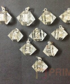 ClearCrystalQuartzHerkimerDiamonds-Pendant