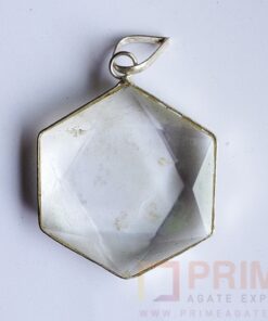 CrystalQuartzStarOfDavid-Pendant