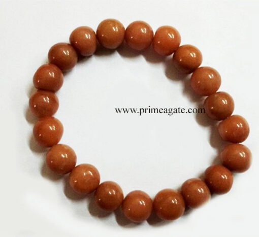 PeachAventurineBeads-Bracelets