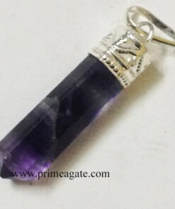 PurpleFlouritePointCapPencil-Pendant