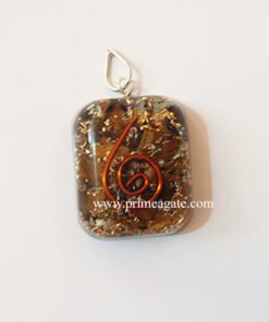 TigerEyeRoundSquareShaped-OrgonePendant