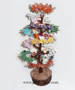 MulticolourGemstoneTree-WithSparrows