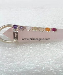 RoseQuartzDoublePointChakra-Pendant