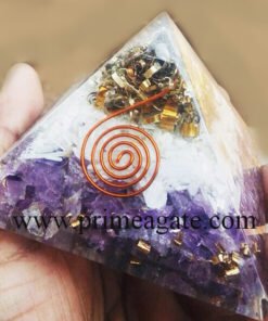 OrgoneSelenite-AmethystEnergy-Pyramid