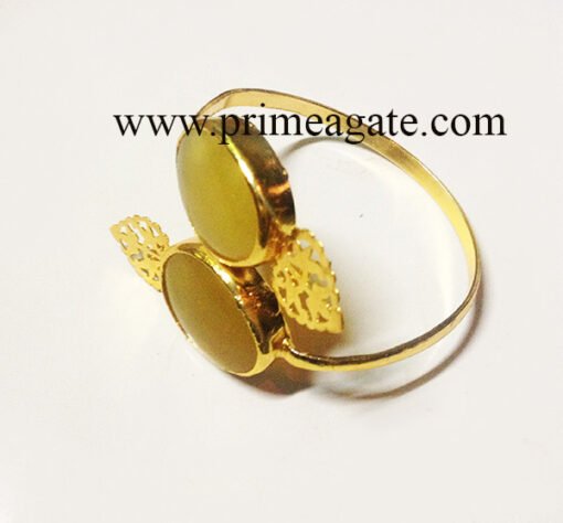 YellowOnyxOvalShape-Bangle