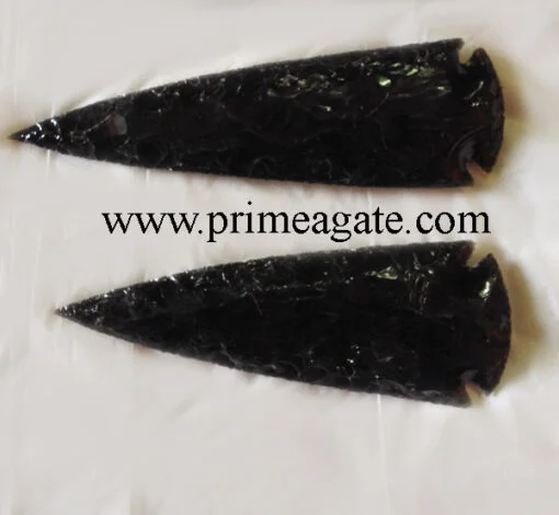 Black-Obsidian-4Inch-Arrowheads