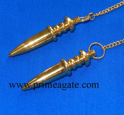 Golden-Sword-Metal-Pendulum