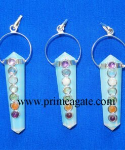 Opalite-Chakra-Pendants