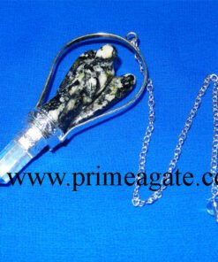 Snowflake-Obsidian-Angel-Pendulums