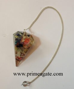 Mix-Stones-Facetted-Pendulum