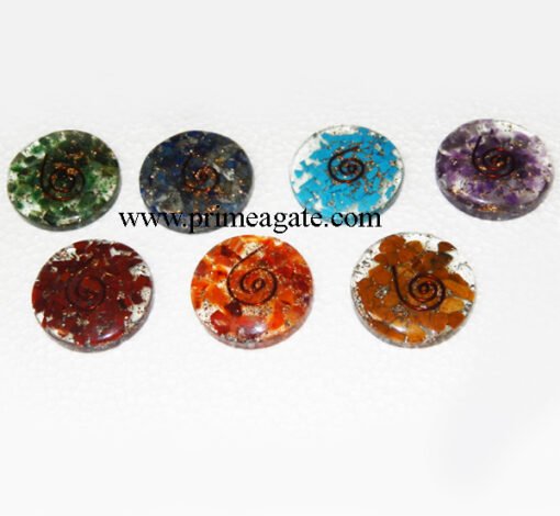 Orgone-Chakra-Disc-Set