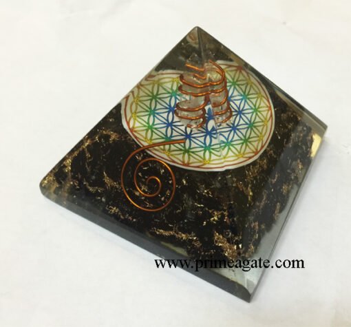 Black-Tourmaline-Chakra-Flower-Of-Life-Orgone-Pyramid-With-Crystal-Point