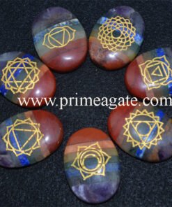 Chakra-Stones-Bonded-Engraved-Chakra-Oval-Set