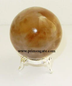 Citrine-Agate-Spheres