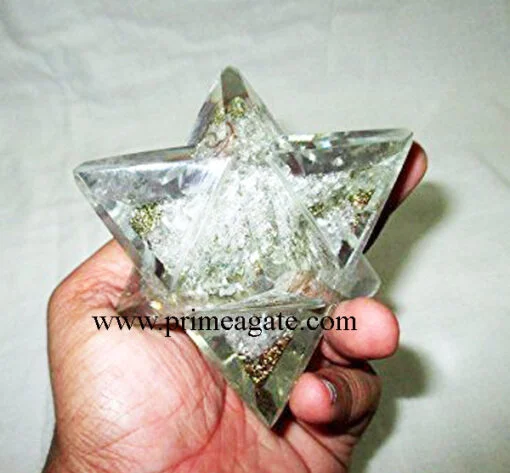 Orgone Merkaba Stars can have remarkable healing powers. Depending on the type of gemstone you have, or want to get, they all have their own innate abilities that can enhance your own power. Whether you are looking for healing emotional, mental, or even physical ailments, Orgone angels can be used to help these issues. By placing orgone in and around your home, you will become aware of the extraordinary change they will have on you and your surroundings. In addition, these organ devices are beautiful as well as functional. They’re easy to use, fit into every life style, are perfect for young as well as old and don’t need an instruction booklet or special training to use. Each orgone vibrates at an extremely high level and significantly increases the aura and protects from stress, negative energy and harmful, electromagnetic radiation. It accelerates the flow of energy in our bodies and acts as a preventative medicine. Many people place them in or around areas where they relax to enhance the positive energies of that area. The orgone repel the negatives thus promoting a constant positive field to help them unwind after a busy day. The orgone can be placed under your bed, in your nightstand, to help with insomnia and sleep better. Carrying an orgone in your purse or pocket is also a wonderful way to take positive energy with you outside your home or office. Kindly note that since all our products are handcrafted and handmade there always exists slight or minor deviations in size, colour, shape and looks compared to photo. However, the Metaphysical Properties and Healing Qualities will be excellent. The beauty of ORGONE is that it can be combined with various terminologies like Reiki, Usui, Karuna, Earth Elements, Arch Angel, Chokurei, Crystal Therapy, Chakra Balancing Therapy, Pyramid Therapy, Pendulum Therapy, Massage Ball Therapy, Vastu Therapy, Chakra Sanskrit Therapy, Generator Effects, Merkaba Sets, Healing with Massage Sticks and Wands. Orgone gives huge boost while working with above terms using gemstones and semiprecious stones. It works faster and better giving amazing benefits to human body compared to working with normal gemstones. Let orgone help calm your ever-increasing stressful environment, whether it is home, work or school. Not only are they beautiful but they’re also a powerful tool to help physically, mentally and spiritually enhance your life and noticeably reduce negative energy. We welcome Wholesale Inquires& also recommend Customized Orders. Please do feel free to mail us at info@PrimeAgate.com for more details.