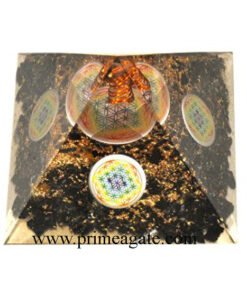 Orgone-Black-Tourmaline-Pyramid-With-4Sided-Chakra-Flower-Of-Life