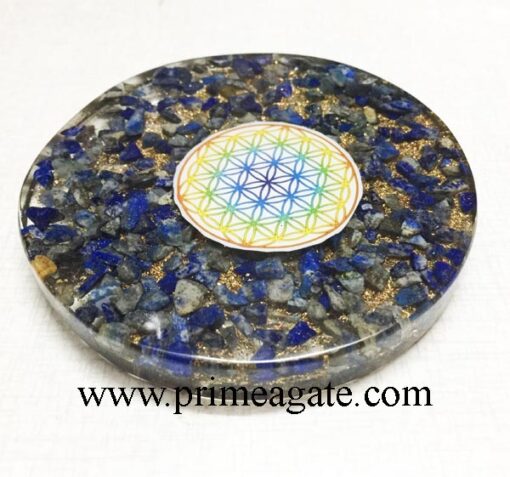 Orgone-LapisLazuli-Coaster