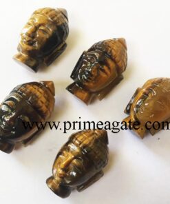 tiger-eye-buddha-head