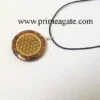 Red-Jasper-Orgone-Metal-Flower-Of-Life-Pendant