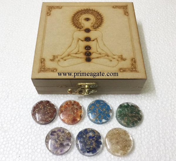 Buddha-Etched-Chakra-Box-With-Orgone-Chakra-Disc-Sets