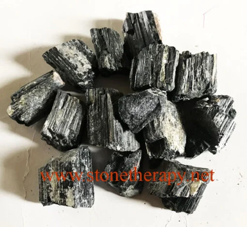 Black Tourmaline Raw Stones